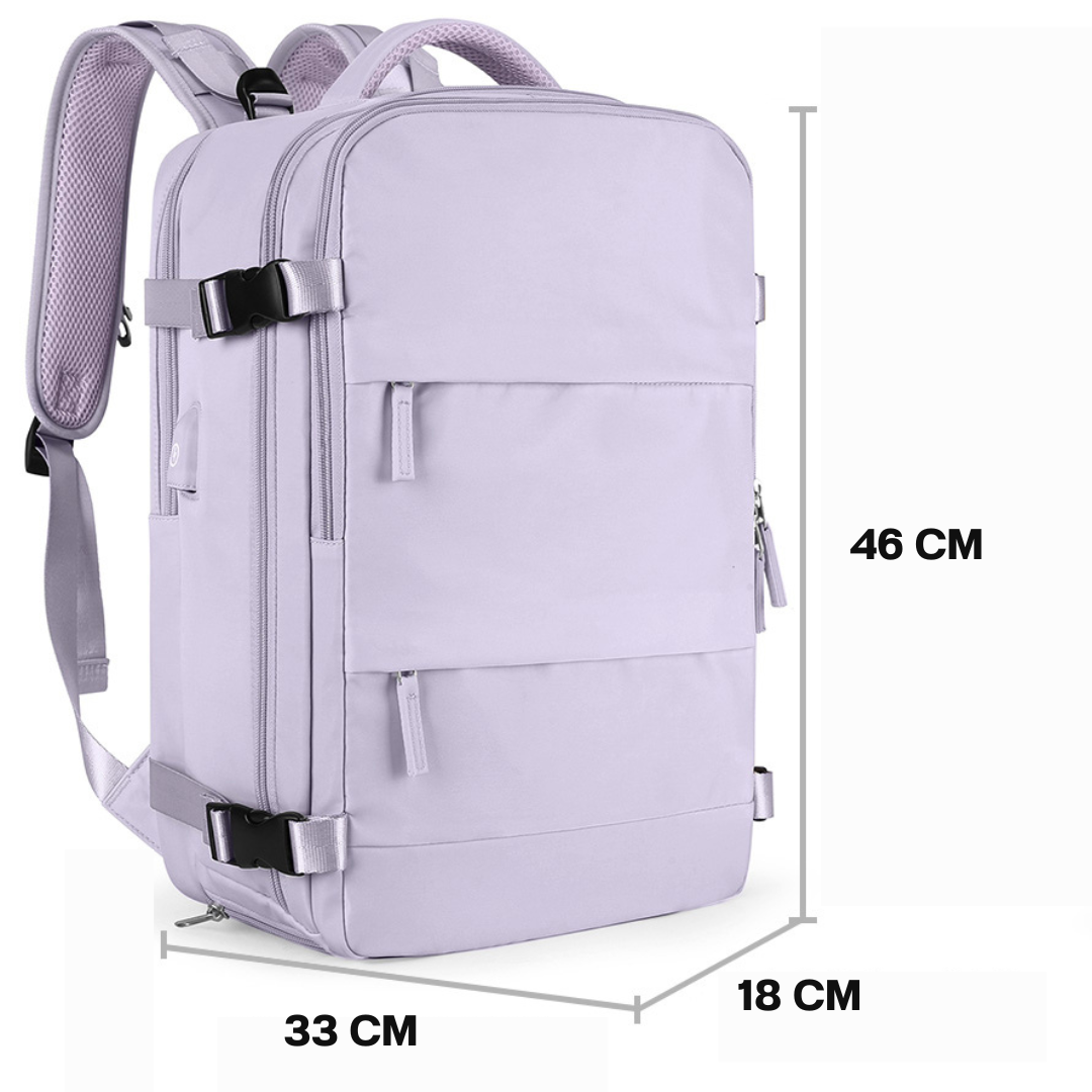 Mochila Multifuncional com carregamento USB (aprovada para voo)