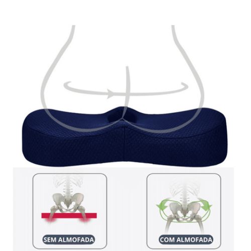 Almofada Ortopédica para Lombar,Almofada para Cadeira, Almofada para Hemorroida, Almofada Massageadora, Almofada Ortopédica, Almofada Ortopédica para cóccix, Almofada Ortopédica para coluna