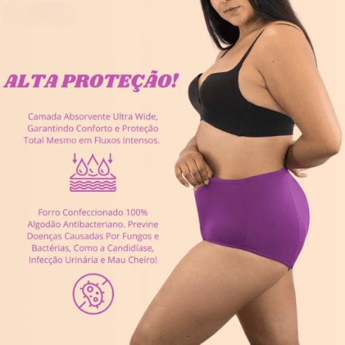 Calcinha Absorvente Para Menstruação e Incontinência Urinária, Calcinha Para Menstruação, Calcinha Descartável Absorvente, Calcinha Absorvente, Calcinha de Algodão, Kit Calcinha, Calcinha Menstrual, Calcinhas Tanga