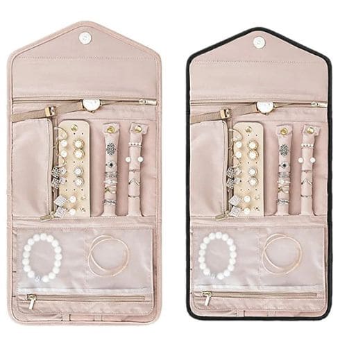 Porta Joias Organizador Para Viagem Portátil