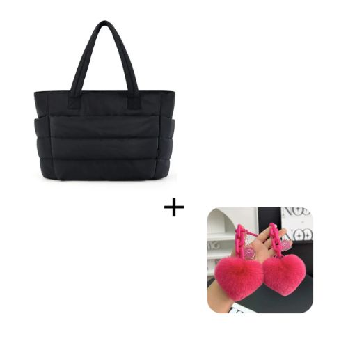 Bolsa Puffer Grande + Brinde Especial