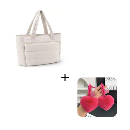 Bolsa Puffer Grande + Brinde Especial