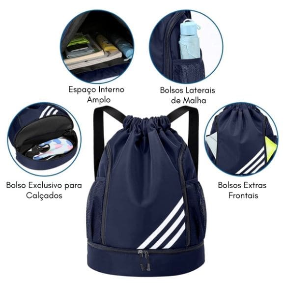 Mochila Esportiva Academia e Esporte - Bag Flex, mochila s, mochila preta feminina, mochila kipling, mochila kanken, mochila impermeável, mochila feminina, mochila escolar masculina, mochila escolar feminina, mochila escolar