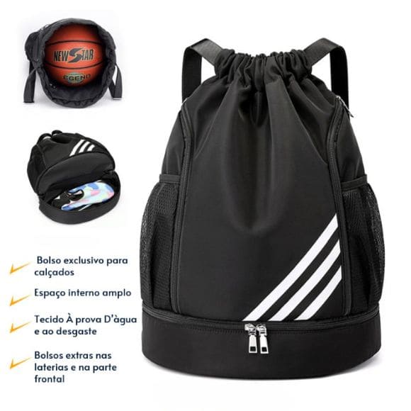 Mochila Esportiva Academia e Esporte - Bag Flex, mochila s, mochila preta feminina, mochila kipling, mochila kanken, mochila impermeável, mochila feminina, mochila escolar masculina, mochila escolar feminina, mochila escolar