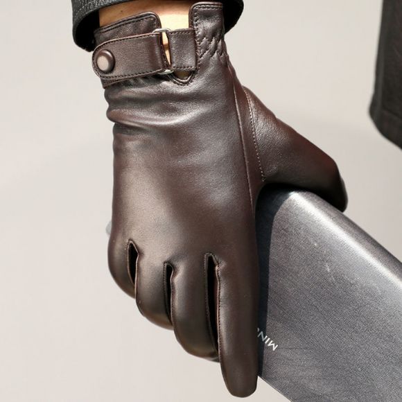 Luva de Couro Masculina