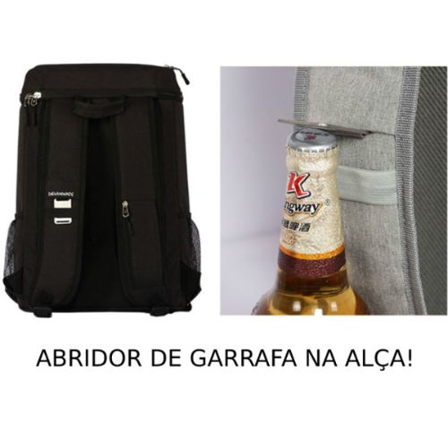 Mochila, Cooler, Térmica, À Prova D’água, Anti Vazamento, 20 Litros, Viagem, Piquenique, Tecnologia de Resfriamento.