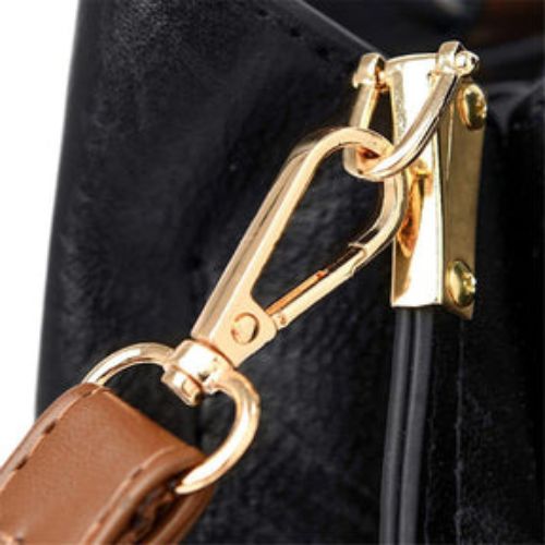 Bolsa Feminina de Couro Elegance, Bolsa Feminina, Bolsa de Couro, Bolsa de Ombro, Bolsa Feminina Preta, Bolsa Feminina Transversal, Bolsa Feminina Pequena