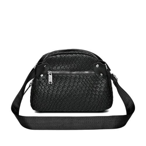Bolsa Transversal Feminina em Couro