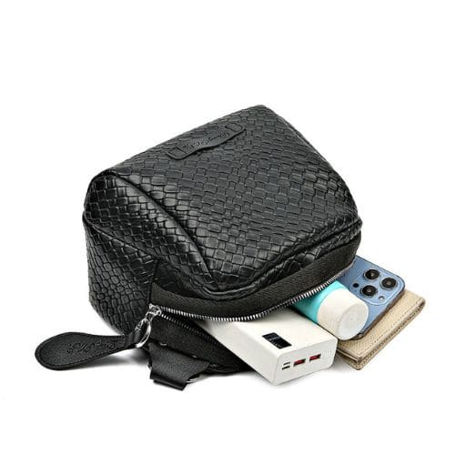 Bolsa Transversal Feminina em Couro