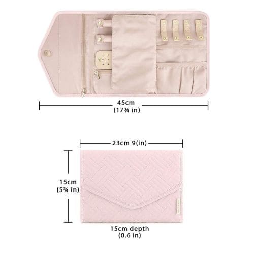 Porta Joias Organizador Para Viagem Portátil