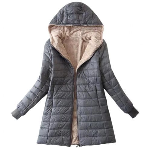 Jaqueta Feminina Aveludado, Jaqueta Forrada, Jaqueta Feminina, Jaqueta de Luxo, Jaqueta de Frio, Jaqueta Puffer Feminina, Jaqueta Corta Vento Feminina