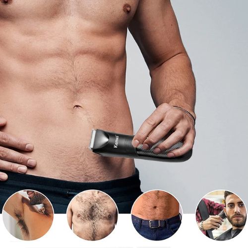 Depilador Masculino Íntimo Elétrico com Segurança Total