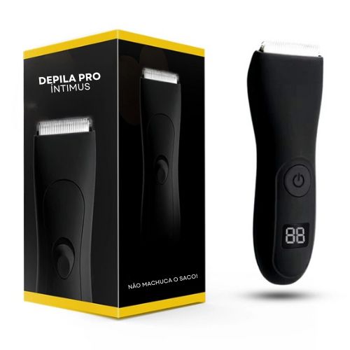 Depilador Masculino Íntimo Elétrico com Segurança Total