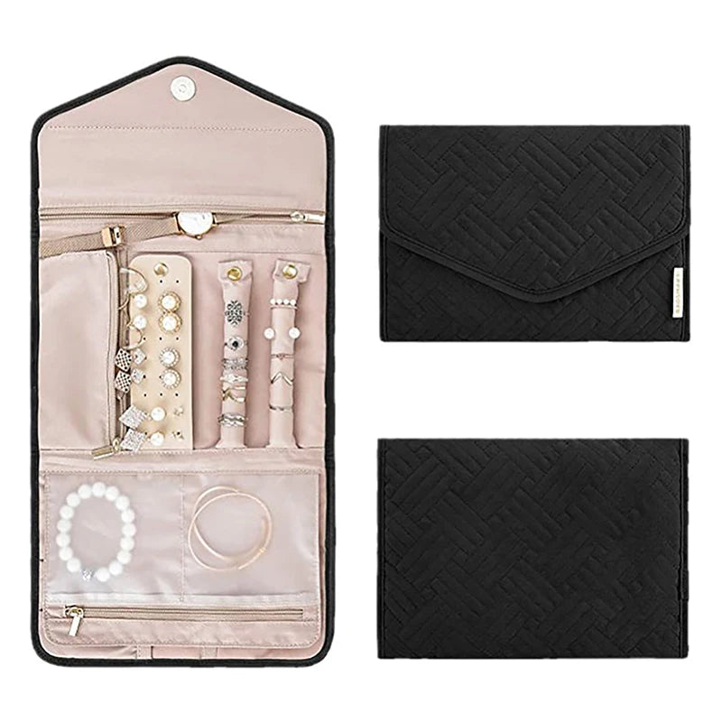 Porta Joias Organizador Para Viagem Portátil, Joia S, Porta Joias, Porta Joias Grande, Caixa de Joias, Porta Joia Pequeno, Organizador de Joias, Porta Joias Pandora, Porta Joias Vivara