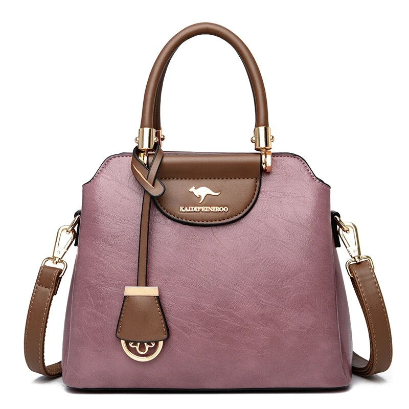 Bolsa Feminina de Couro Elegance, Bolsa Feminina, Bolsa de Couro, Bolsa de Ombro, Bolsa Feminina Preta, Bolsa Feminina Transversal, Bolsa Feminina Pequena
