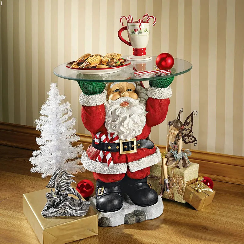 Decoração de Mesa de Jantar - Papai Noel