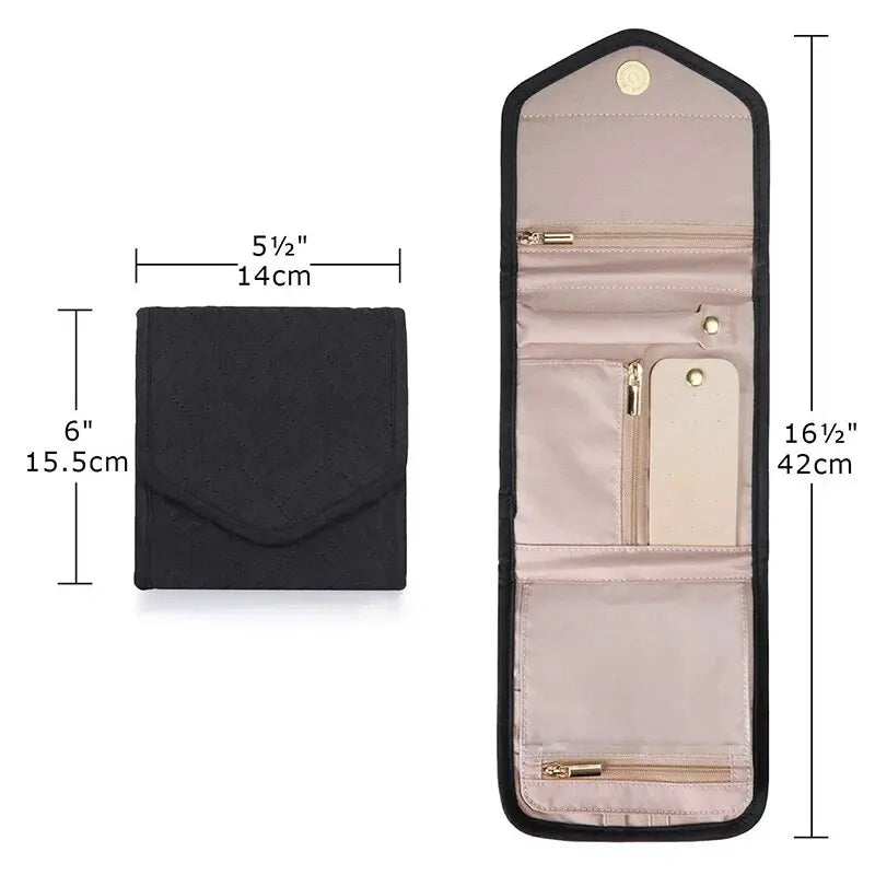 Porta Joias Organizador Para Viagem Portátil, Joia S, Porta Joias, Porta Joias Grande, Caixa de Joias, Porta Joia Pequeno, Organizador de Joias, Porta Joias Pandora, Porta Joias Vivara