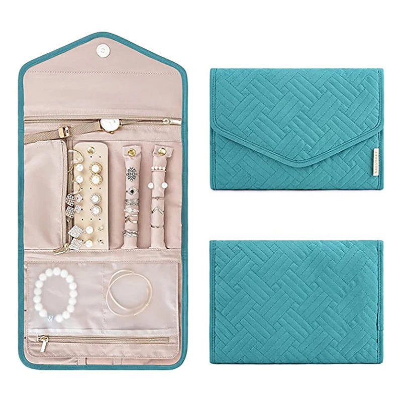 Porta Joias Organizador Para Viagem Portátil, Joia S, Porta Joias, Porta Joias Grande, Caixa de Joias, Porta Joia Pequeno, Organizador de Joias, Porta Joias Pandora, Porta Joias Vivara