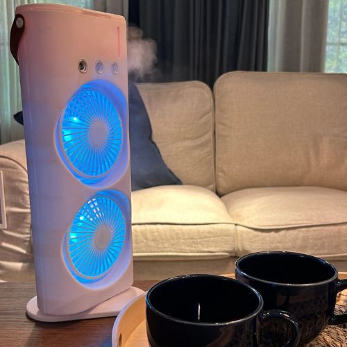 Ventilador Portátil, Ventilador de Mesa, Umidificador de Ar, Umidificador de Ambiente, Climatizadores Ventisol,Ar Condicionado