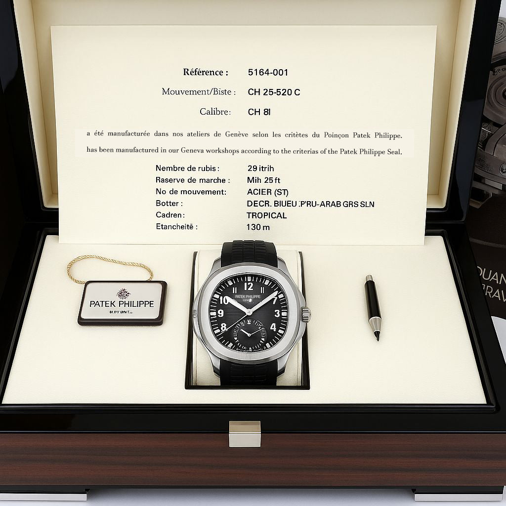 Relógio Geneve Aquanaut 42.2mm + Caixa de Acompanhamento