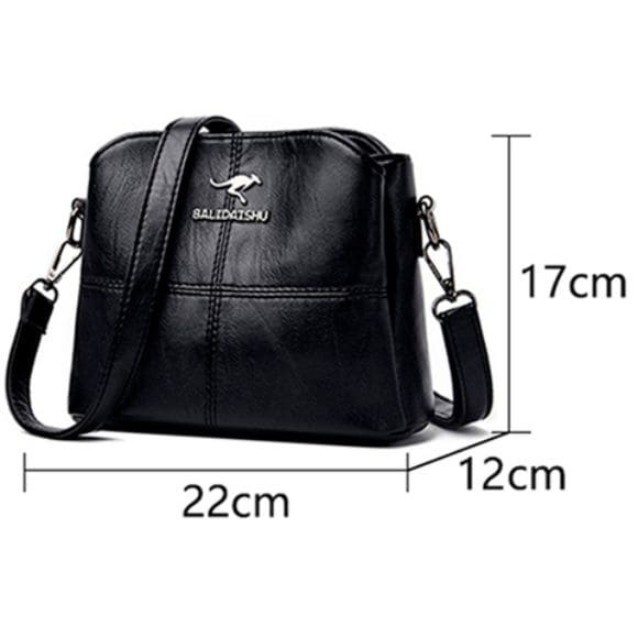 Bolsa Couro Vintage