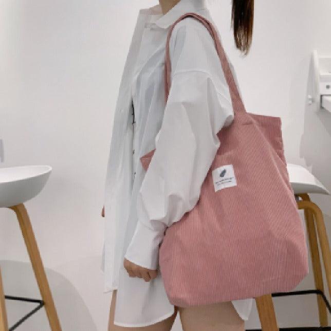 Bolsa Cotelê Casual® - Lançamento Outono 2022 - Elite Shop