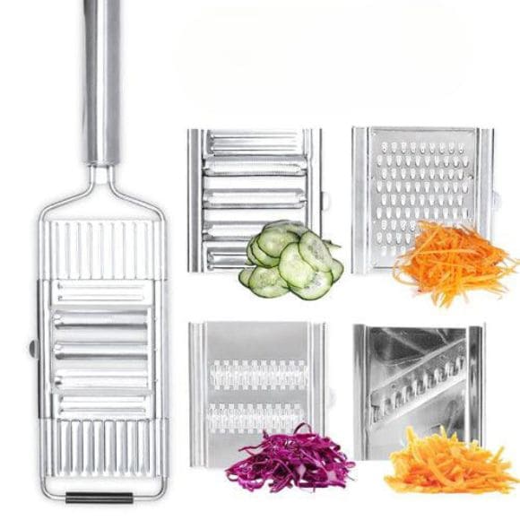 Ralador de Legumes e Verduras, Ralador de Inox, Ralador de Legumes Inox, Descascador de Legumes Aço Inoxidável, Material inox