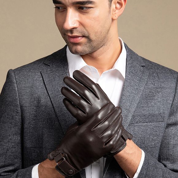 Luva de Couro Masculina