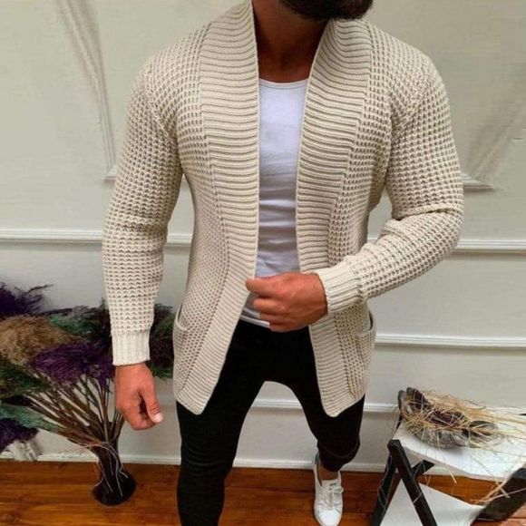 Cardigan Masculino Tricô