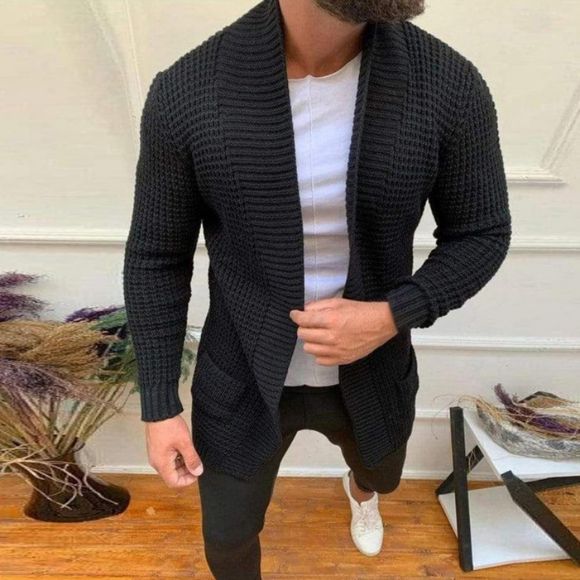 Cardigan Masculino Tricô