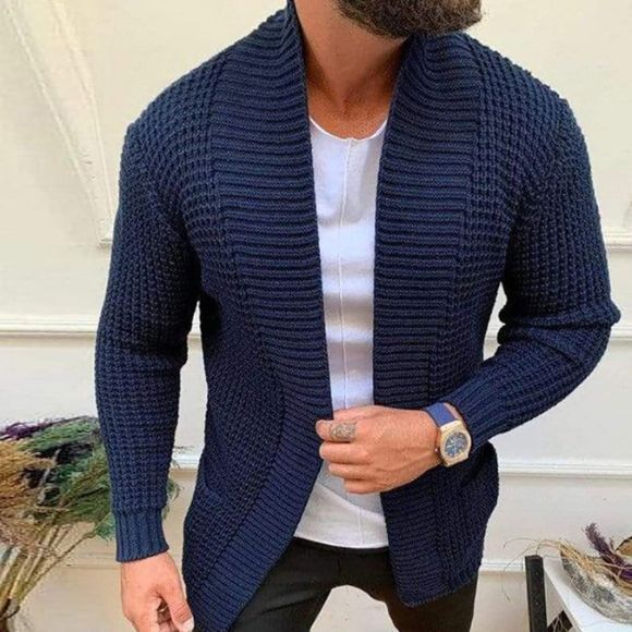 Cardigan Masculino Tricô