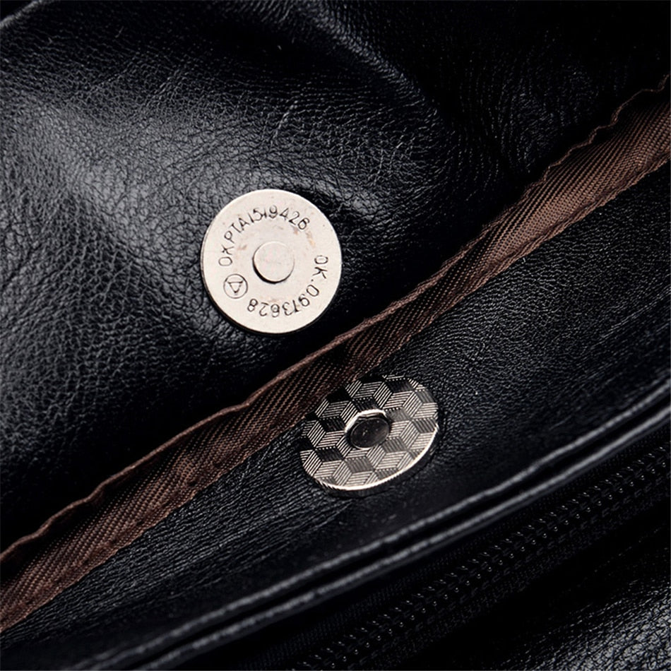 Bolsa Couro Vintage