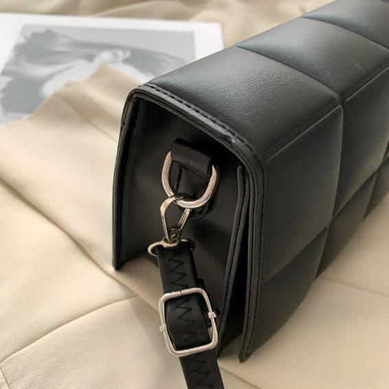 Bolsa Feminina de Couro - Crossbody Glamour - Elite Shop