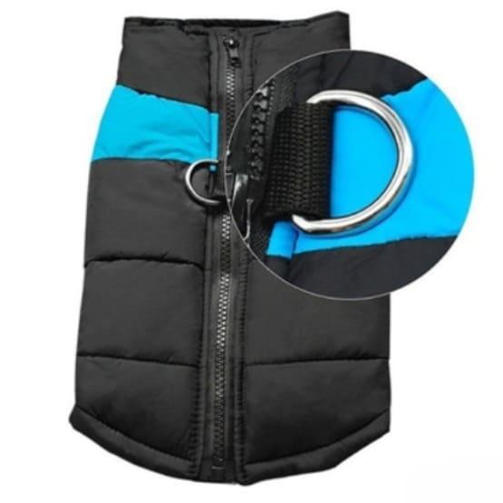 Jaqueta Dog Outfit - Impermeável, Duplo Aquecimento e Coleira Peitoral - Elite Shop