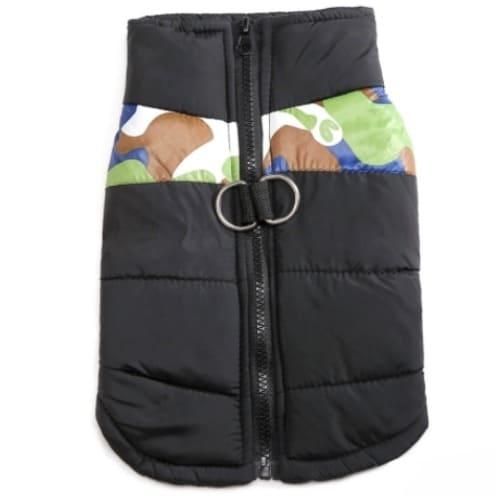 Jaqueta Dog Outfit - Impermeável, Duplo Aquecimento e Coleira Peitoral - Elite Shop