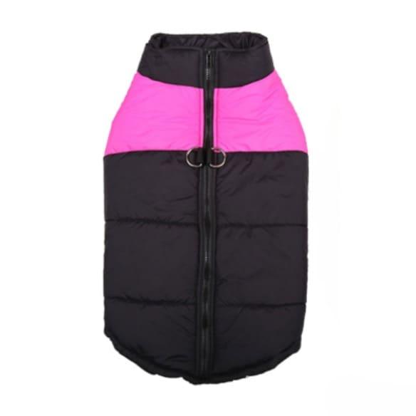 Jaqueta Dog Outfit - Impermeável, Duplo Aquecimento e Coleira Peitoral - Elite Shop