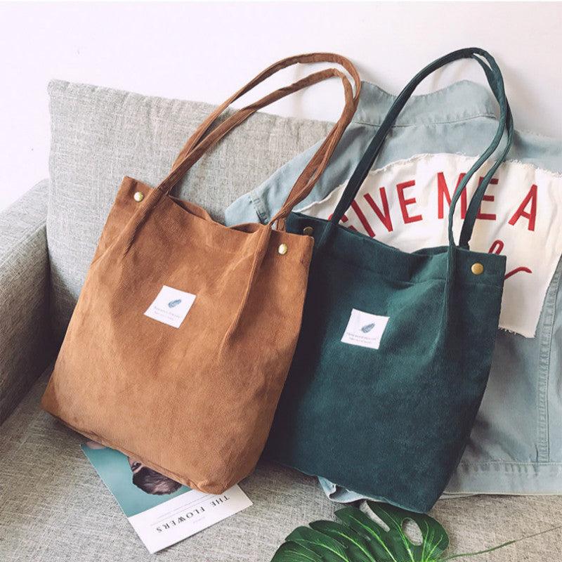 Bolsa Cotelê Casual® - Lançamento Outono 2022 - Elite Shop