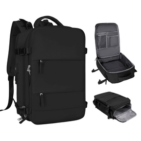 Mochila Multifuncional com carregamento USB (aprovada para voo)