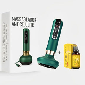 Massageador Anti Celulite + Brinde Óleo de Massagem