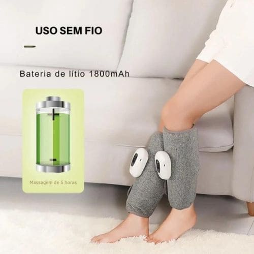 Massageador Elétrico Portátil Para as Pernas - Relaxed Full, Massoterapia, Massagens, Massagens Terapêutica, Massageador, Massageador Elétrico, Massagens Relaxamento, Massageador Portátil