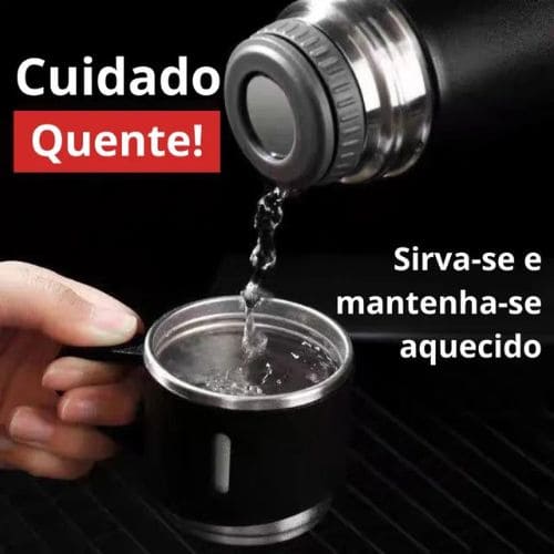 Garrafa Térmica para Café com 3 Xícaras de Brinde, Garrafa Térmica, Garrafa Térmica Café, Garrafa Térmica de Água, Garrafa de Café, Pacco Garrafa, Garrafa Termica Termolar, Garrafas Térmicas de Café