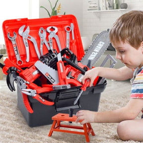 Kit Ferramentas de Brinquedo, Brinquedos, Ferramentas de Brinquedo, Educativo, Desenvolvimento Infantil, Coordenação Motora, Aprendizado, Criatividade, Diversão, Exploração, Brincadeira de Imitação, Presente para Crianças