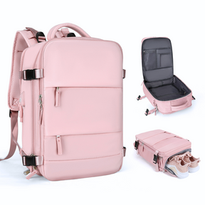 Mochila Multifuncional com carregamento USB (aprovada para voo)