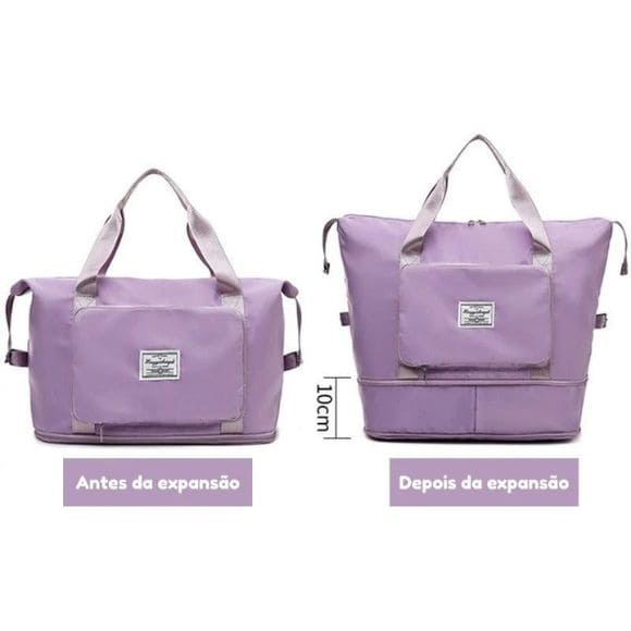 Bolsa de Viagem Multifuncional - BAG PAX - 2 em 1, Expansível, Dobrável e a Prova D'água