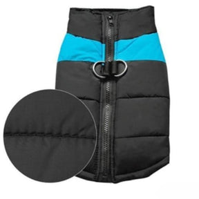 Jaqueta Dog Outfit - Impermeável, Duplo Aquecimento e Coleira Peitoral - Elite Shop