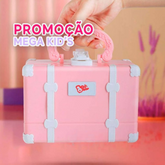 Maleta de Maquiagem Infantil, Maleta Infantil de Maquiagem, Kit de Maquiagem Infantil, Maleta Para Maquiagem Infantil 