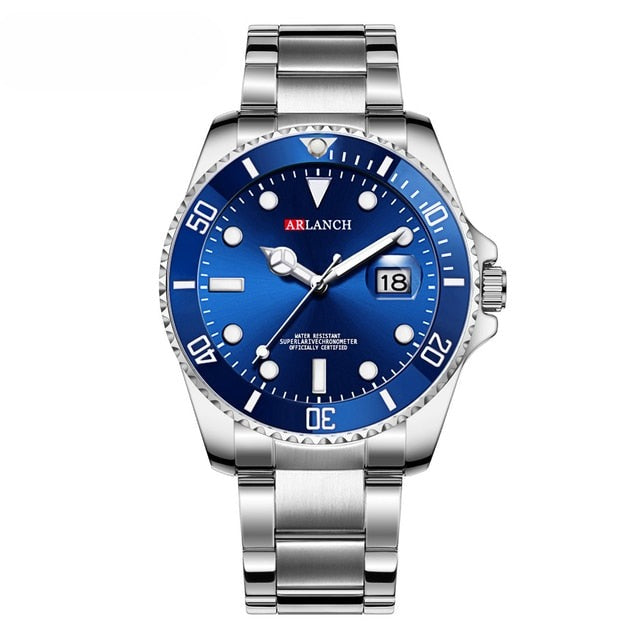 Relógio de Aço Inoxidável - Premium Brand